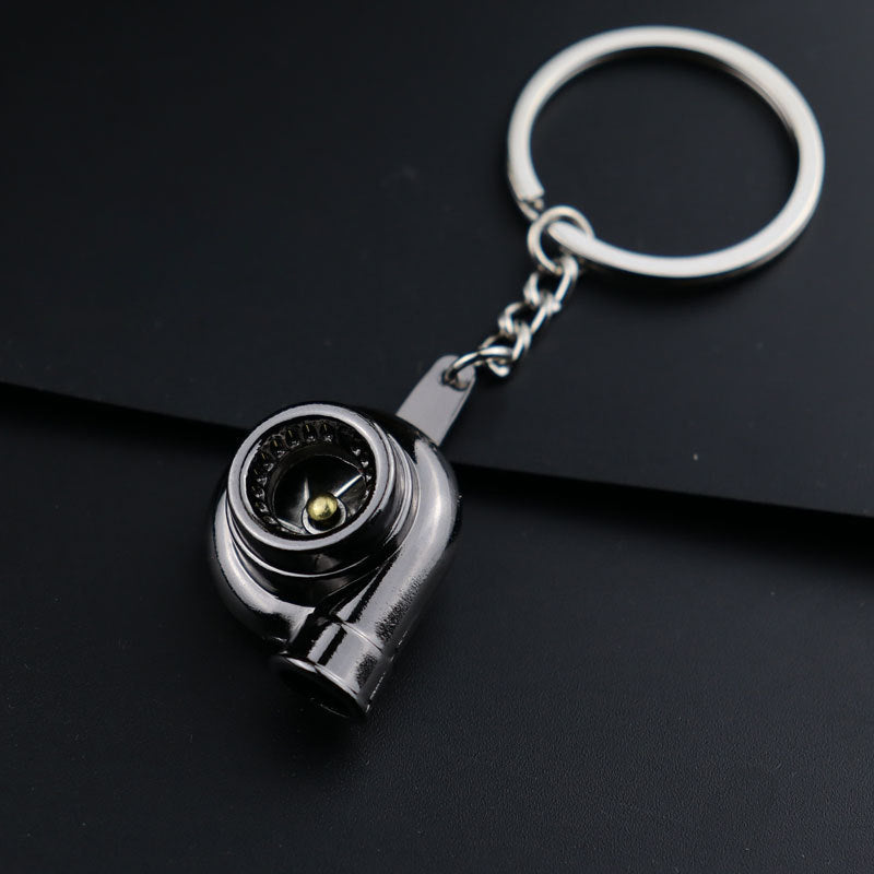 Wholesale Automobile Modification Turbocharged Zinc Alloy Keychain